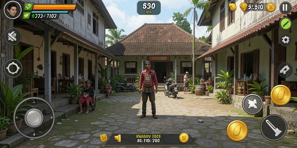 Tampilan awal aplikasi RAJASLOTO yang menarik dan mudah digunakan.