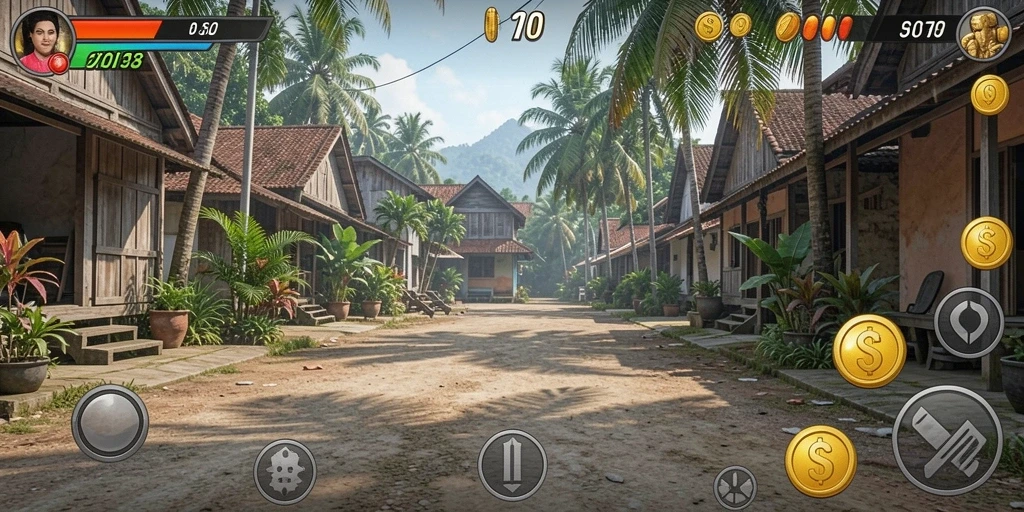 Tangkapan layar T9999 yang menampilkan grafik menawan.