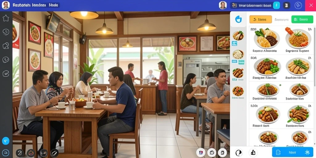 Tangkapan layar menampilkan karakter utama dalam aksi.