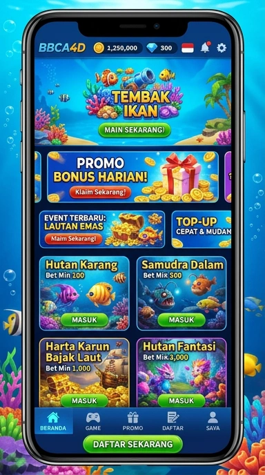 Galeri pratinjau visual bbca4d build APK resmi terbaru